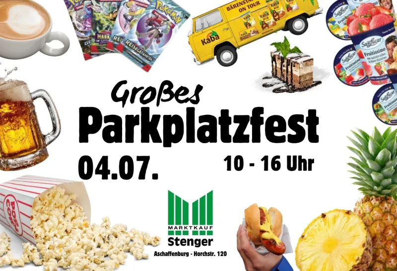Großes Parkplatzfest am Marktkauf Stenger