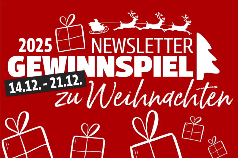Newsletter-Gewinnspiel zu Weihnachten 2025