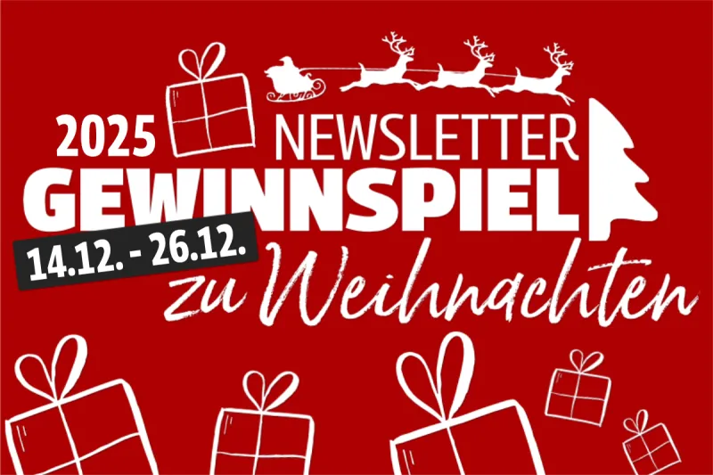 Newsletter-Gewinnspiel zu Weihnachten 2025