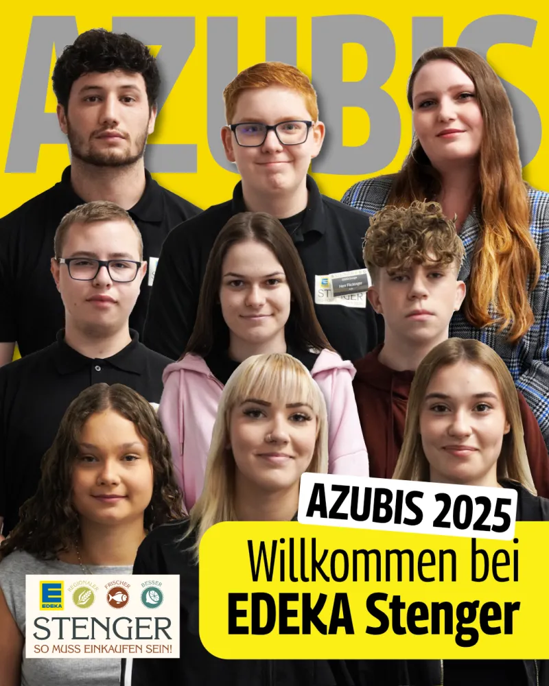 Wir begrüßen die neuen Azubis 2025